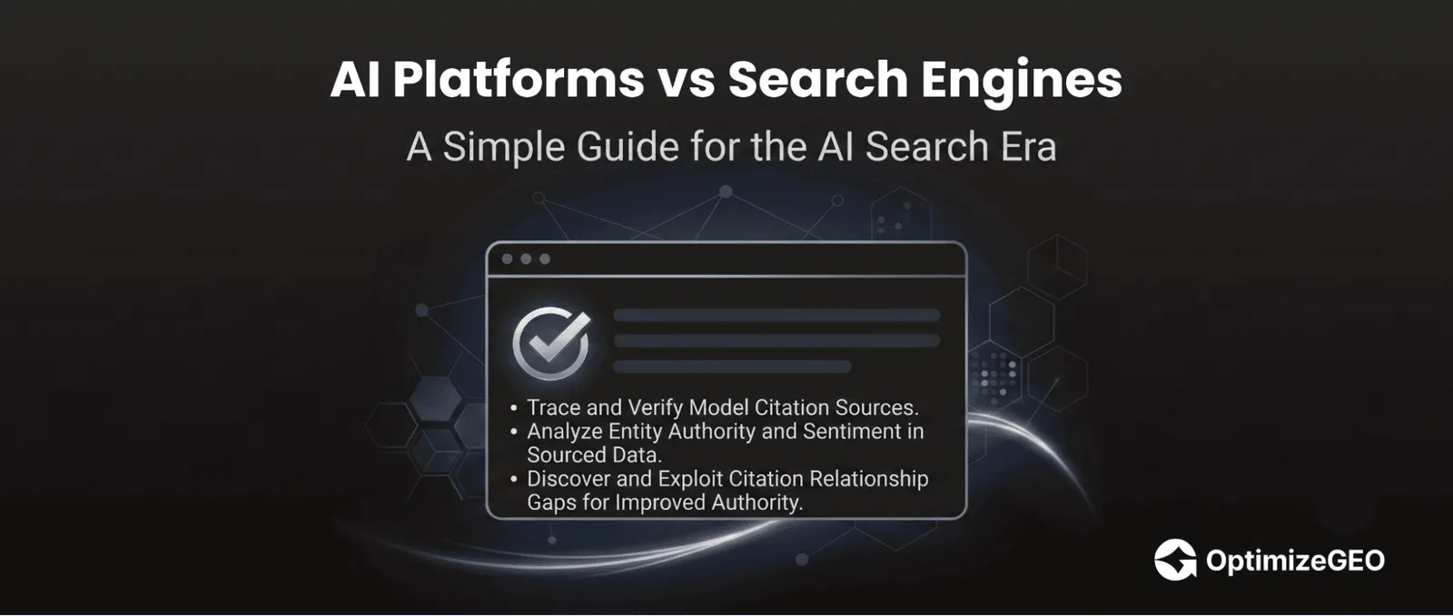 AI platform vs search engine